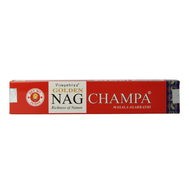 Wierook golden nag champa incense 15 Gram