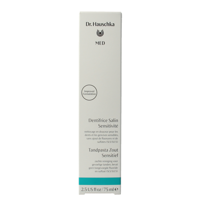 Dr. Hauschka Tandpasta zout sensitive 75 Milliliter