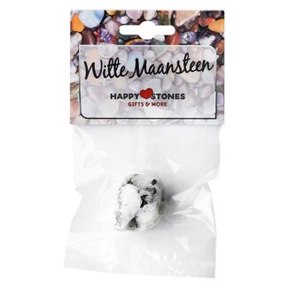 Happy Stones Witte maansteen 1 Stuks
