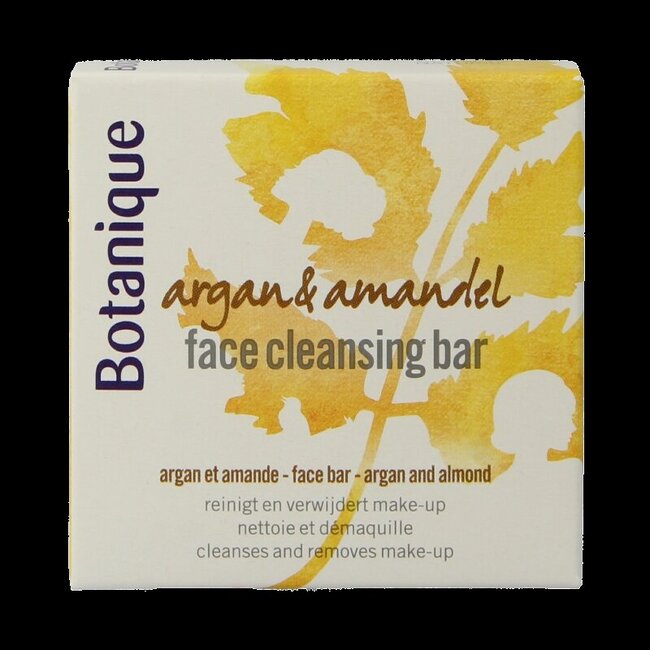 Face cleansing bar argan & amandel 50 Gram