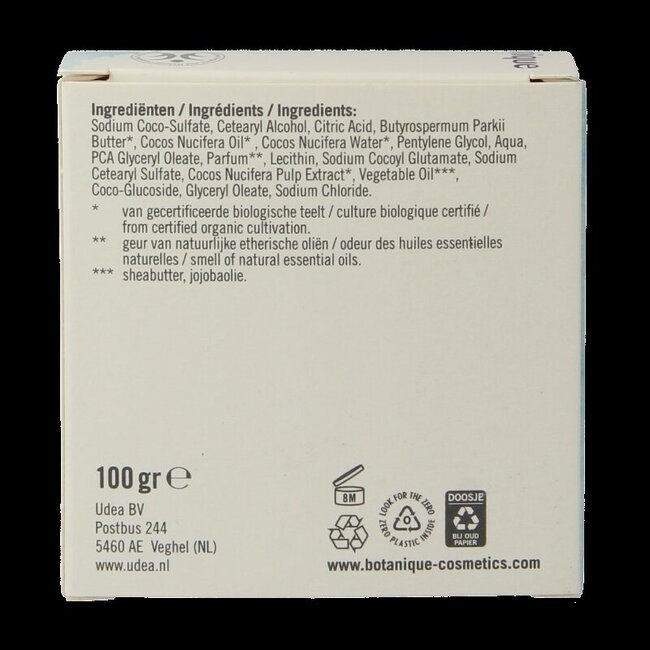 Botanique Pain de savon corps & visage coco 100 g