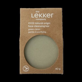 Lekker Company Lekker Company Pain de visage green clean 40 g