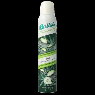 Batiste Droogshampoo coconut milk & hemp seed oil 200 Milliliter