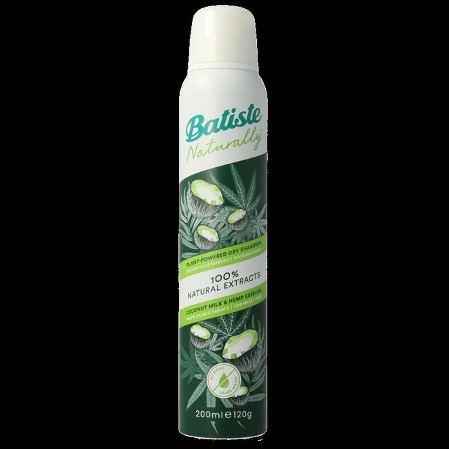 Droogshampoo coconut milk & hemp seed oil 200 Milliliter