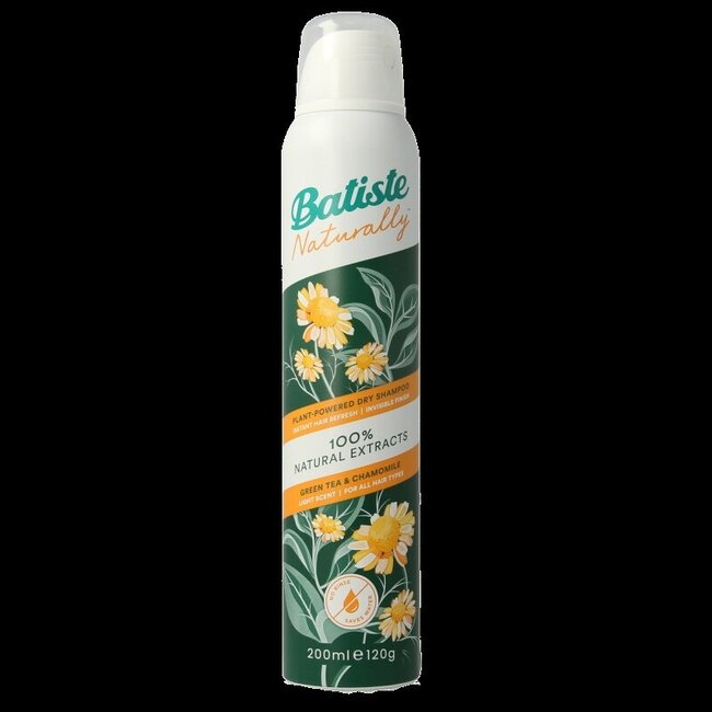 Droogshampoo green tea & chamomile normaal haar 200 Milliliter