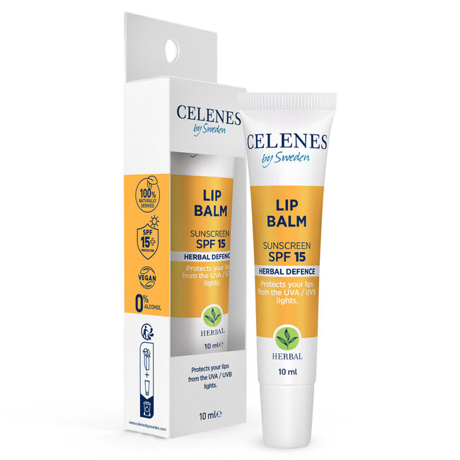 Herbal lipbalm SPF15 10 Milliliter