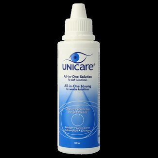 Unicare Unicare Solution tout-en-un pour lentilles souples 100 Millilitres