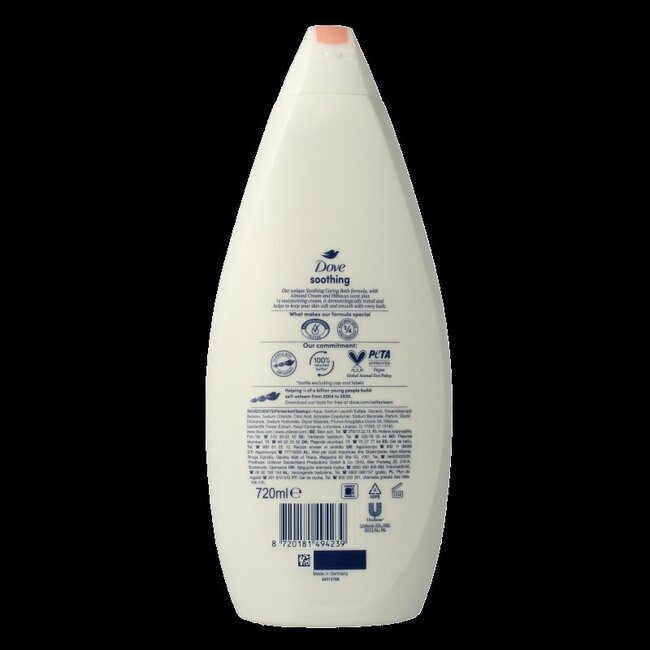 Dove Crème de Bain Amande 720 ml
