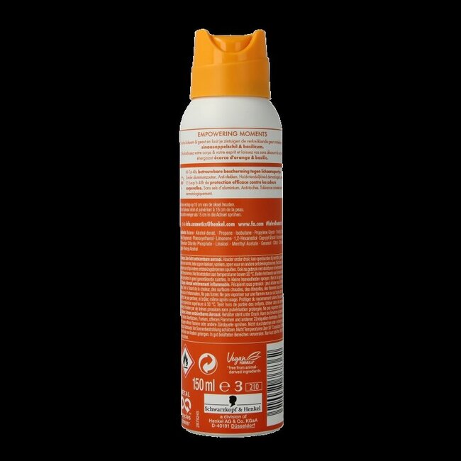 FA Déodorant spray empowering moments 150 ml