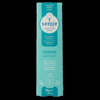 Seepje Seepje Recharge savon mains eucalyptus & romarin 38 g