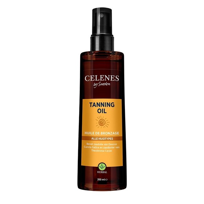 Huile de bronzage aux herbes Celenes 200 ml