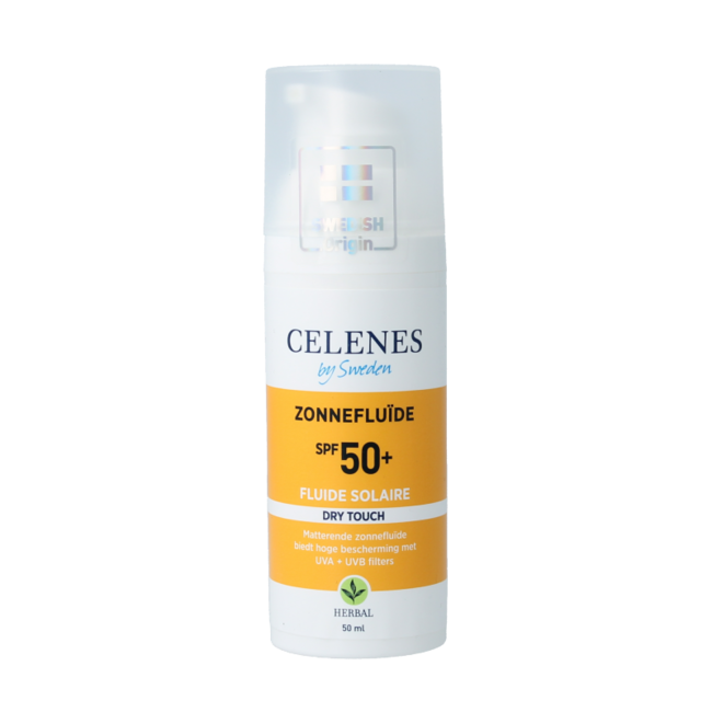 Herbal dry touch sunscreen fluid SPF50 50 Milliliter
