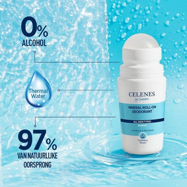 Celenes Thermal déodorant roll-on 75 ml