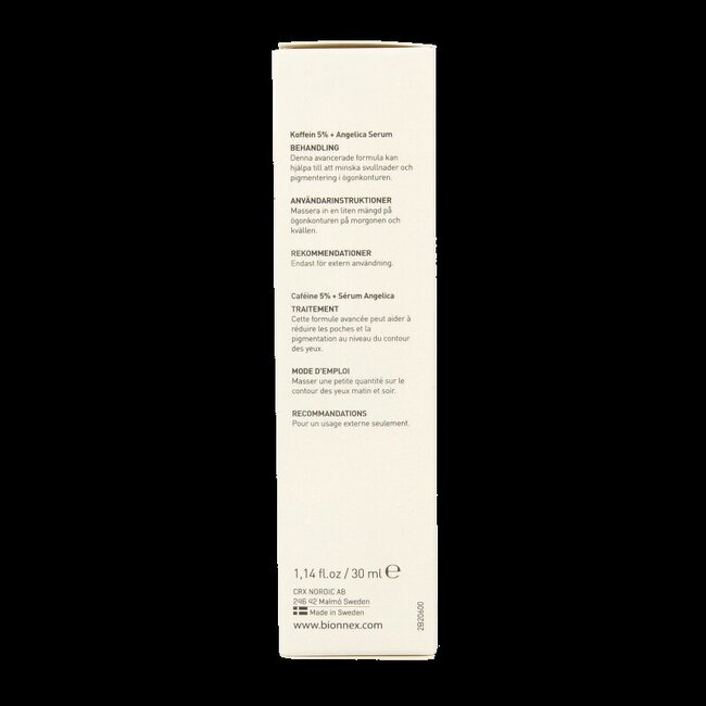 Bionnex Nordea serum caffeine 30 Milliliter