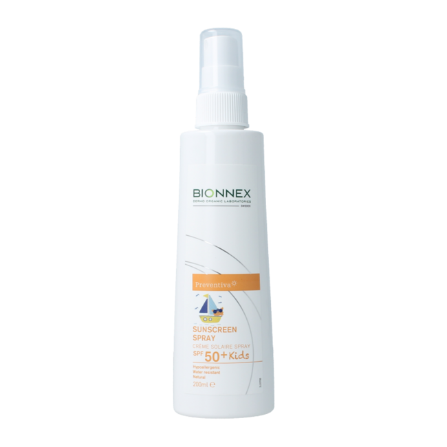 Preventiva sunscreen cream spray kids SPF50+ 200 Milliliter