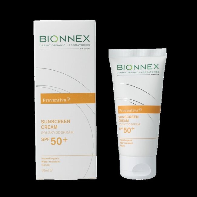 Bionnex Preventiva sunscreen SPF50+ cream 50 Milliliter