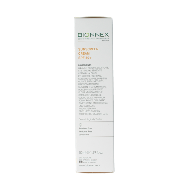 Crème solaire Bionnex Preventiva SPF50+ 50 ml