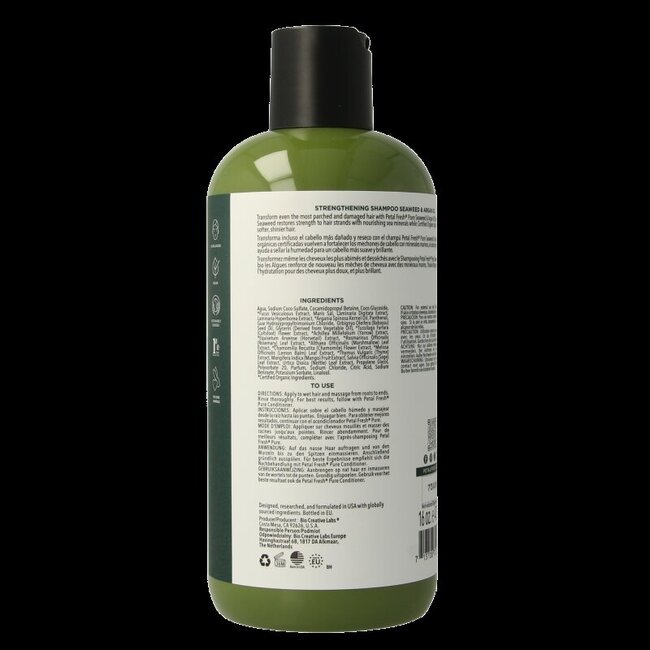 Petal Fresh Shampooing Algues et Huile d'Argan 475 ml
