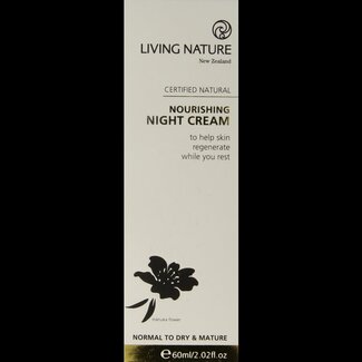 Living Nature Living Nature Crème de Nuit Nourrissante 60 ml