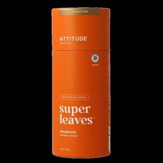 Attitude Attitude Déodorant Super Leaves Feuilles d'Orange 85 Grammes