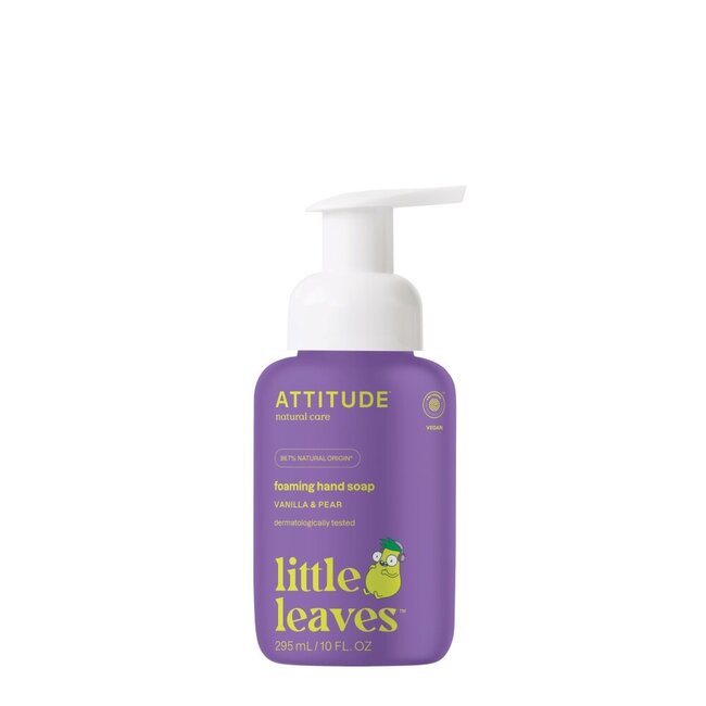 Handzeep little leaves vanille & peer 295 Milliliter