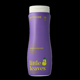 Attitude Attitude Shampooing 2 en 1 little leaves vanille poire 473 Millilitres