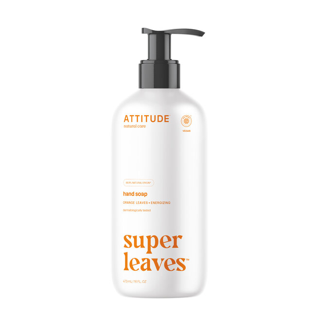Handzeep super leaves orange leaves 473 Milliliter