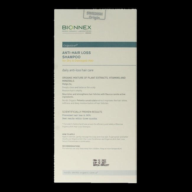 Bionnex Shampooing anti-chute 300 ml