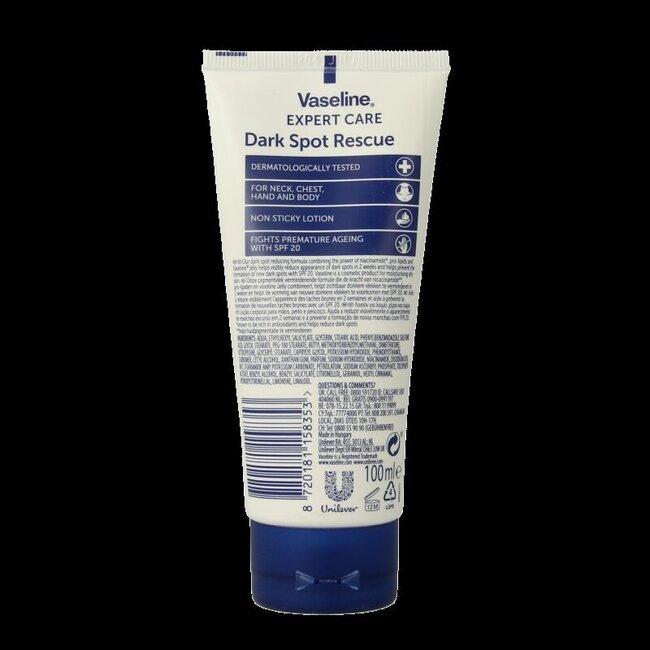Lotion Vaseline Dark Spot Rescue 100 g