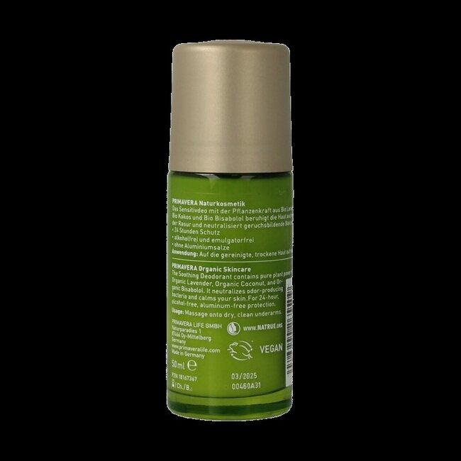Primavera Déodorant relaxant apaisant 50 ml