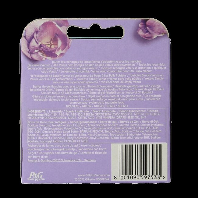 Gillette Comfortglide breeze mesjes 8 Stuks