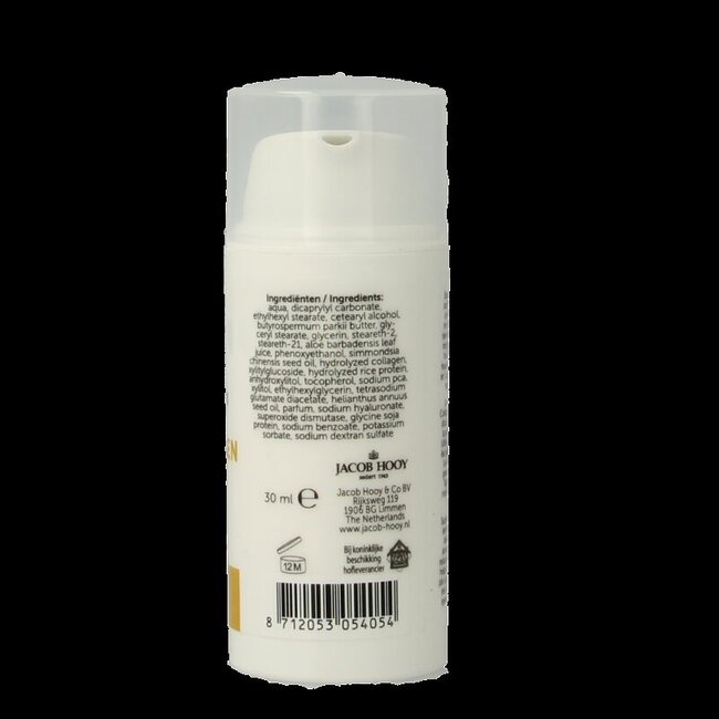 Jacob Hooy Crème contour des yeux au super collagène 30 ml