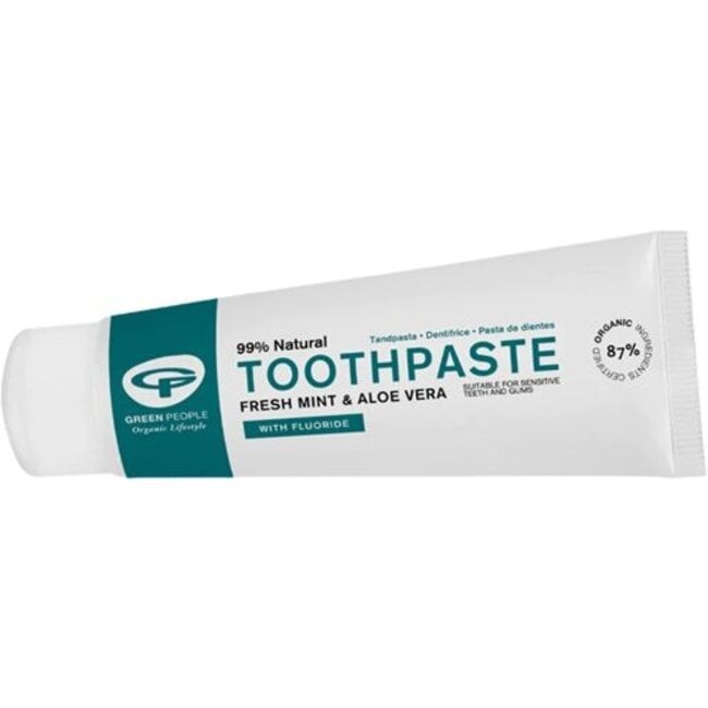 Fresh mint & aloe vera fluoride toothpaste 75 Milliliter