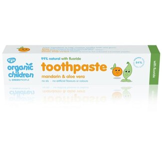 Green People Green People Organic children mandarin toothpaste with fluoride 50 Milliliter