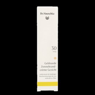 Dr. Hauschka Gekleurde zonnebrandcreme gezicht SPF30 40 Milliliter