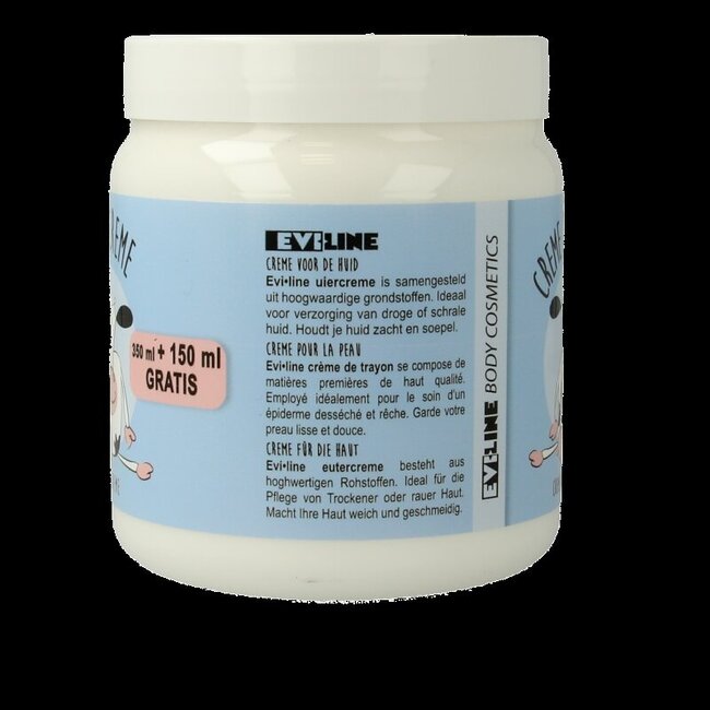 Evi Line Uiercreme 350 + 150ml 500 Milliliter