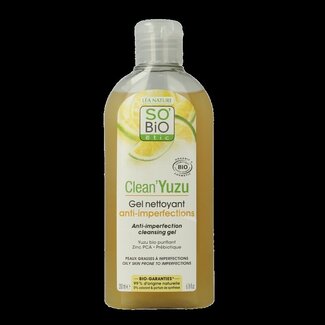 So Bio Etic Clean yuzu cleansing gel 200 Milliliter