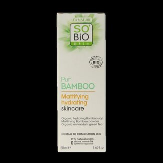So Bio Etic SO'BiO étic Crème hydratante matifiante au bambou 50 ml