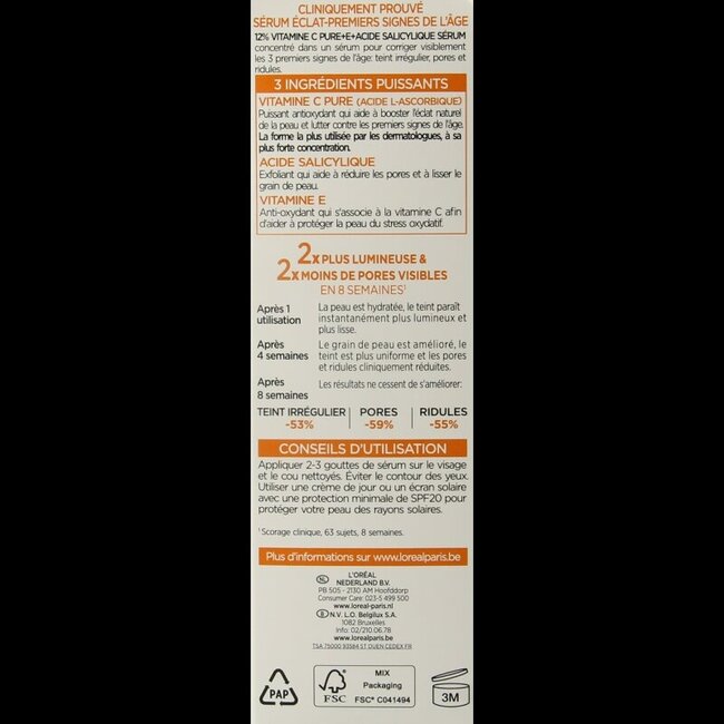 L'Oréal Paris Revitalift Clinical Sérum Vitamine C Pure 30 ml