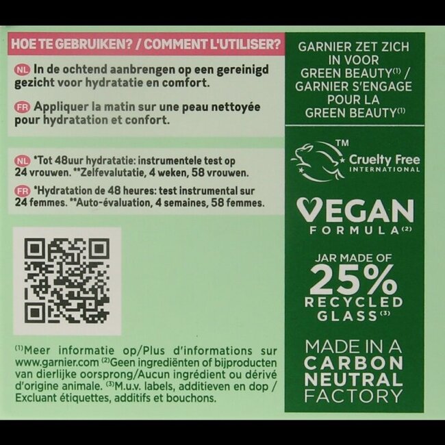Garnier SkinActive dagcreme hyaluronzuur aloe vera 50 Milliliter