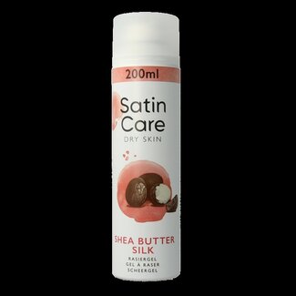 Gillette Satin care scheergel droge huid 200 Milliliter