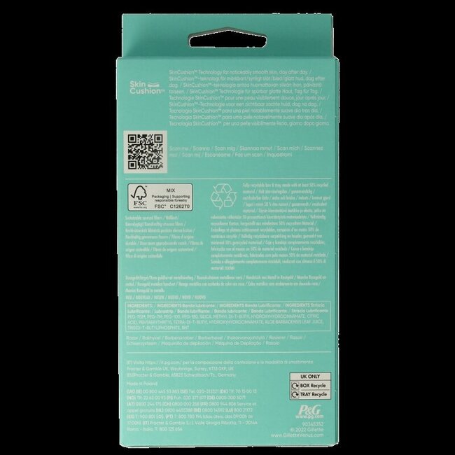 Gillette Venus deluxe scheersysteem  1 Stuks