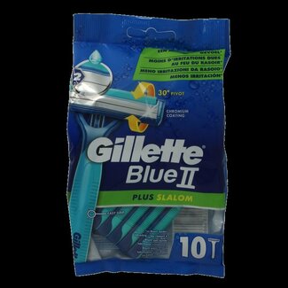 Gillette Rasoirs jetables Gillette Blue II, 10 unités