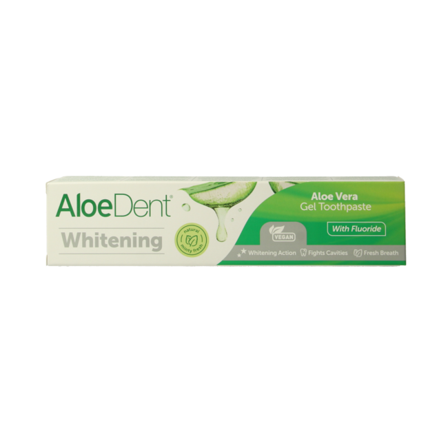 Aloe dent tandpasta whitening 100 Milliliter
