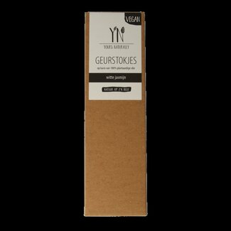 Yours Naturally Yours Naturally Geurstokjes witte jasmijn 1 Stuks