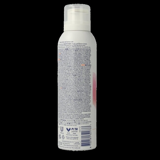 Mousse de douche et de rasage Dove Glow 200 ml