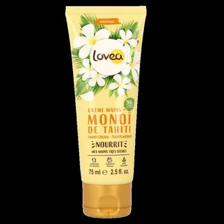 Lovea Lovea Crème mains Monoï de Tahiti 75 ml