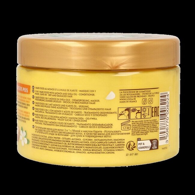 Lovea 3-in-1 Hair mask Monoi & Shea 390 Milliliter