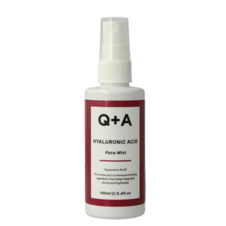 Q+A Brume visage à l'acide hyaluronique Q+A 100 ml