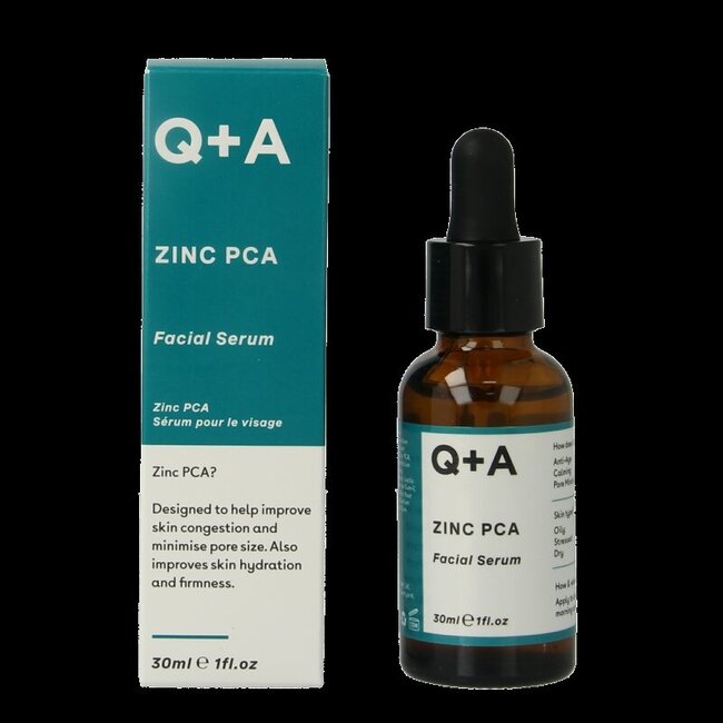 Q+A Sérum visage au Zinc PCA 30 ml